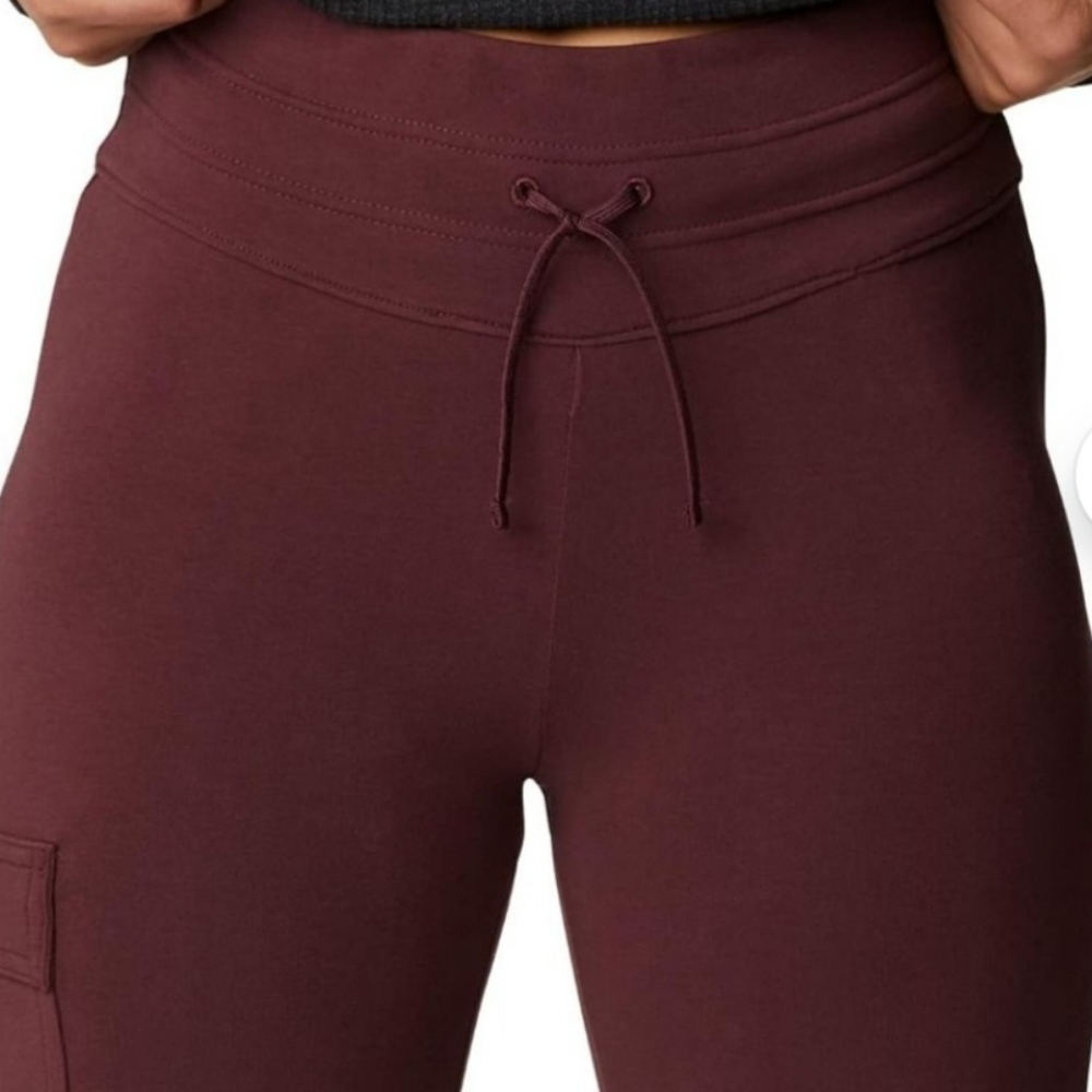 COLUMBIA TREK MERLOT LEGGINGS SIZE MEDIUM NWT - Picture 6 of 8